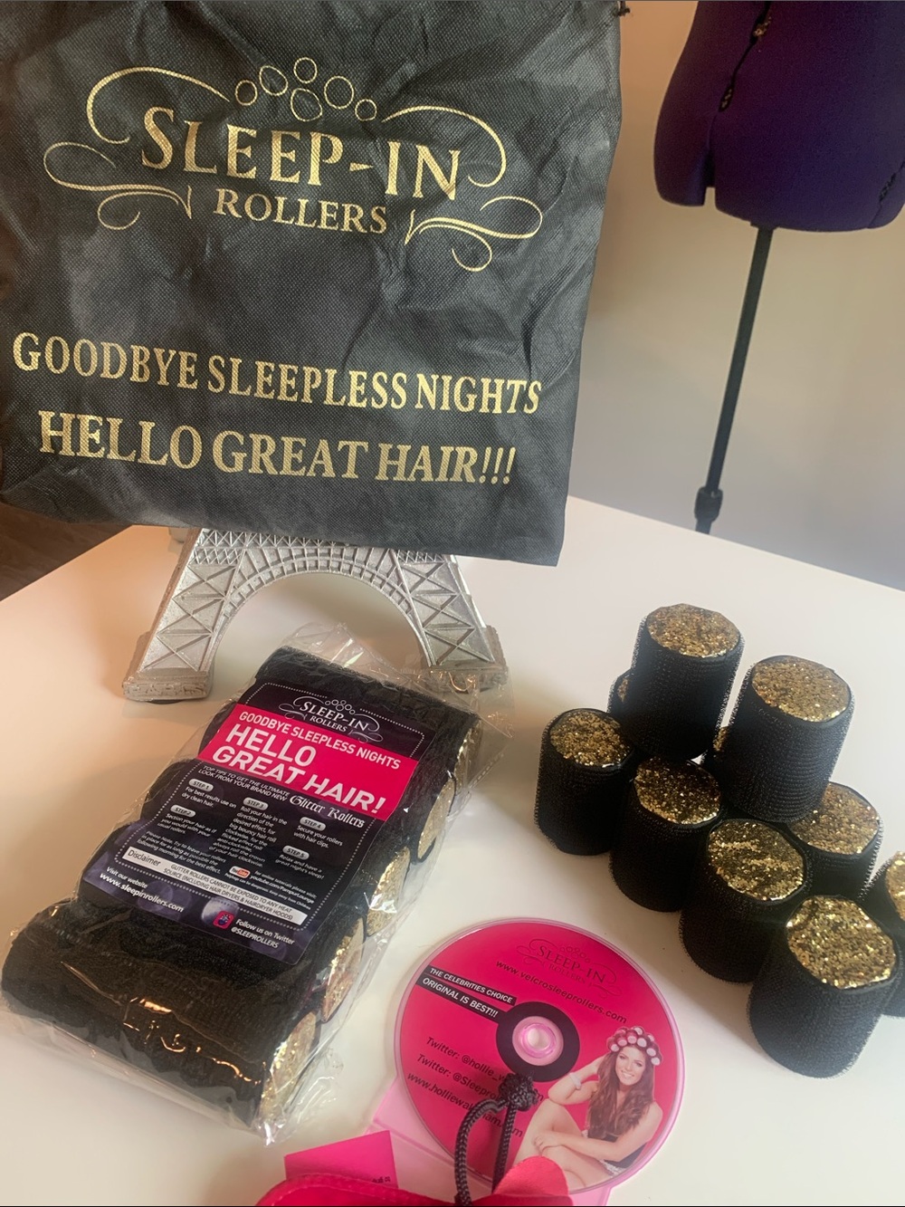 Sleep In Rollers Hair - 20 Heat Less soft rollers